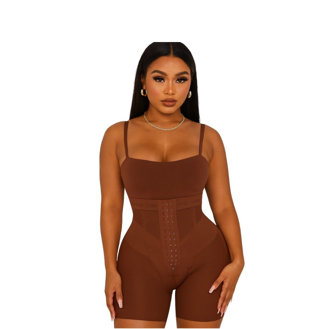 GWB Shapewear GWB Shapewear Women's Black Snatch Me Tummy Control Short - 2