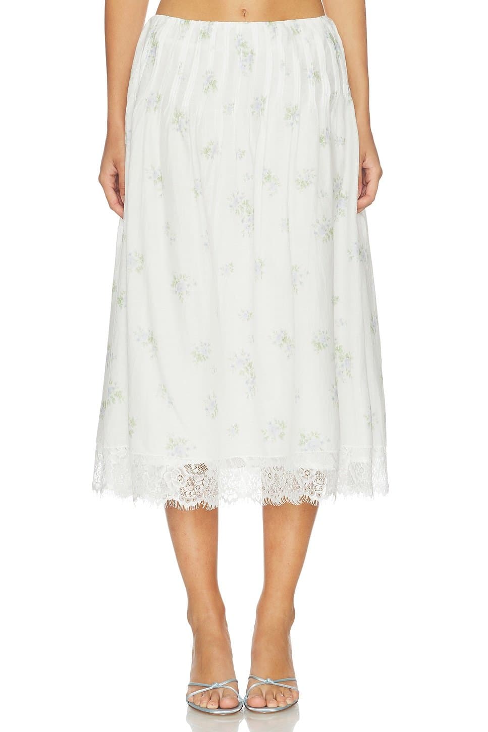 revolve Everly Midi Skirt