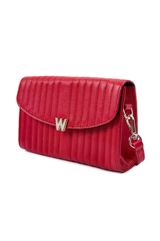 Wolf WOLF Women's Mimi Crossbody Bag with Wristlet in Red - 3