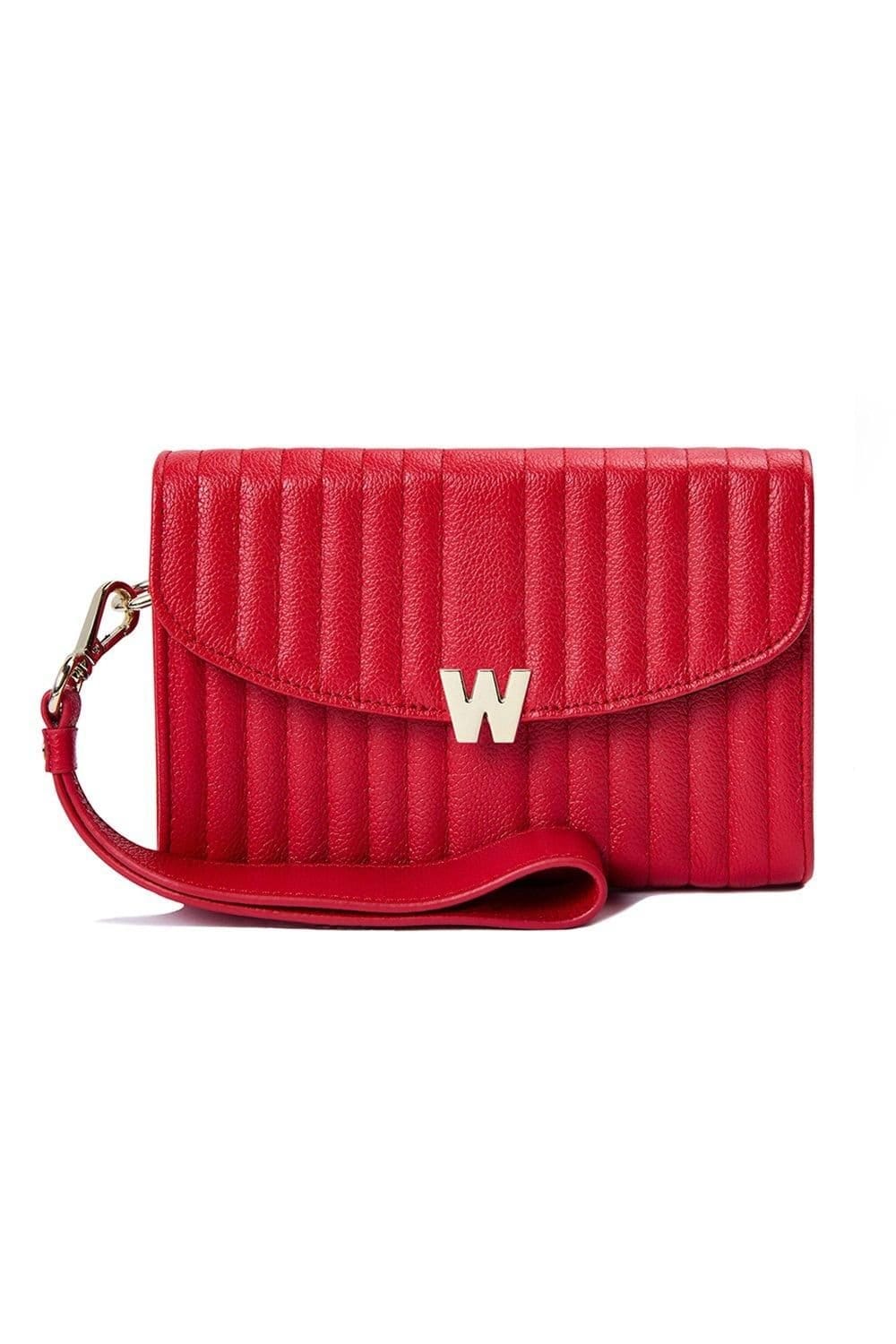 Wolf WOLF Women's Mimi Crossbody Bag with Wristlet in Red - 4
