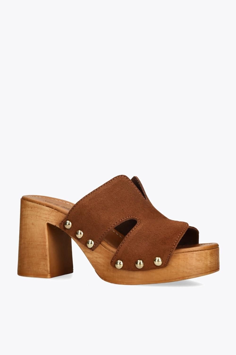 Steve Madden STEVE MADDEN Women's 'Sunkissed Brown Suede' Suede Heels - 4