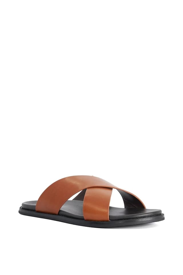 Dune London Dune London Men's 'Interestingg' Leather Sandals in Black - 2