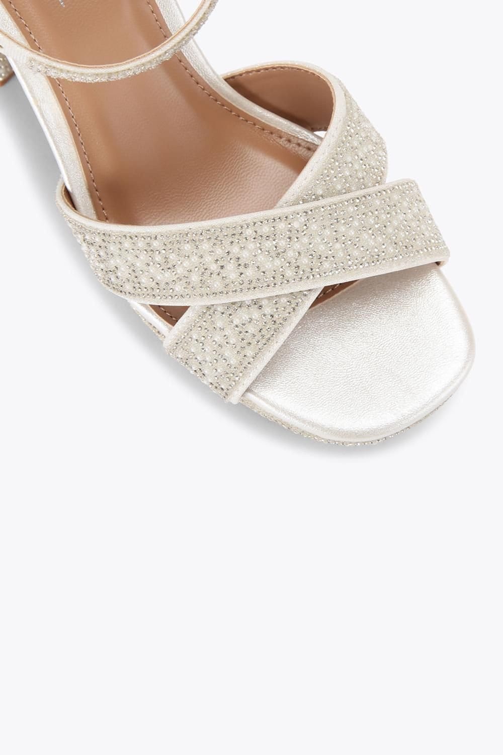 Carvela Carvela Women's 'Sonata' Fabric Heels in White - 4