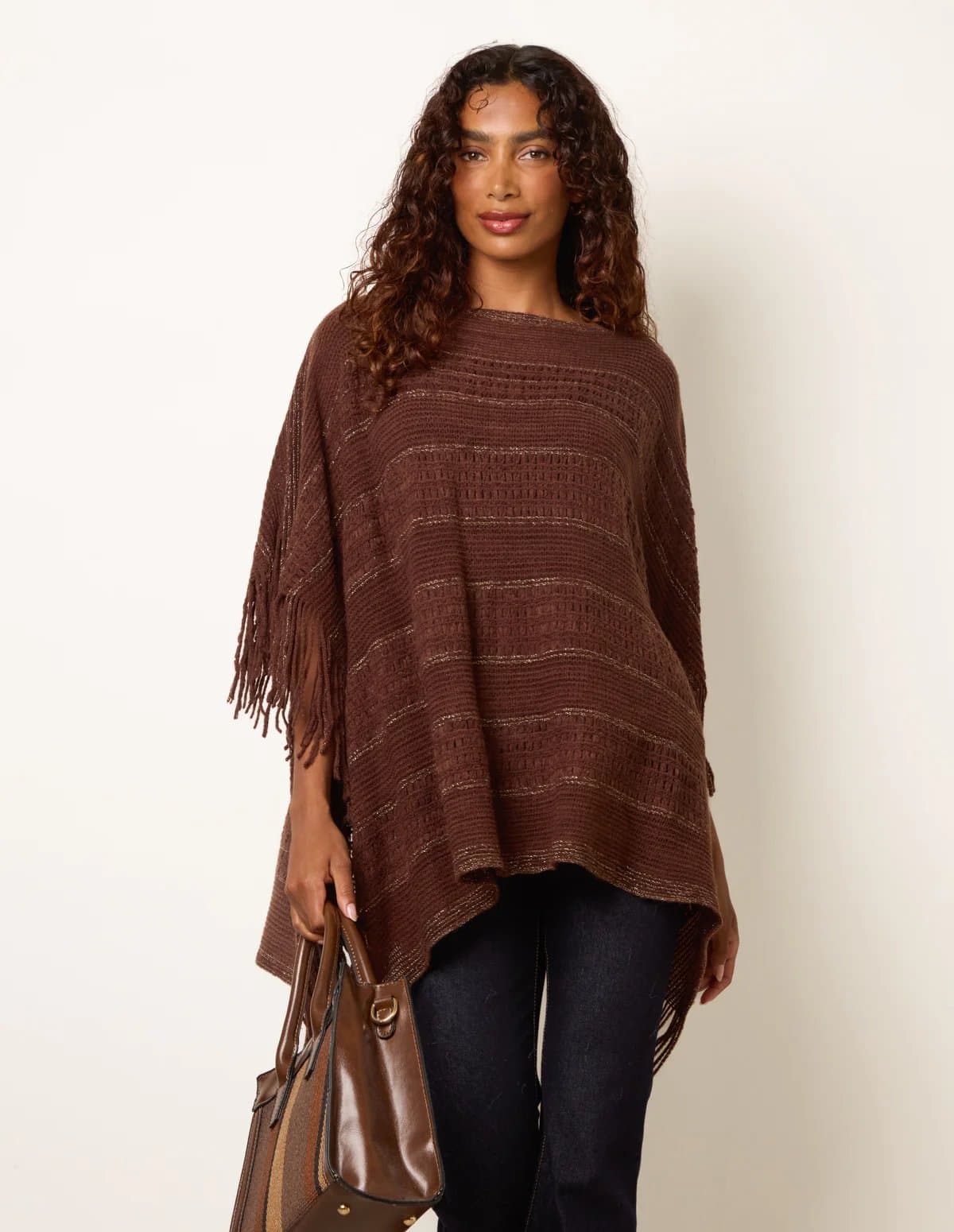 Blue Vanilla Knitted Cape