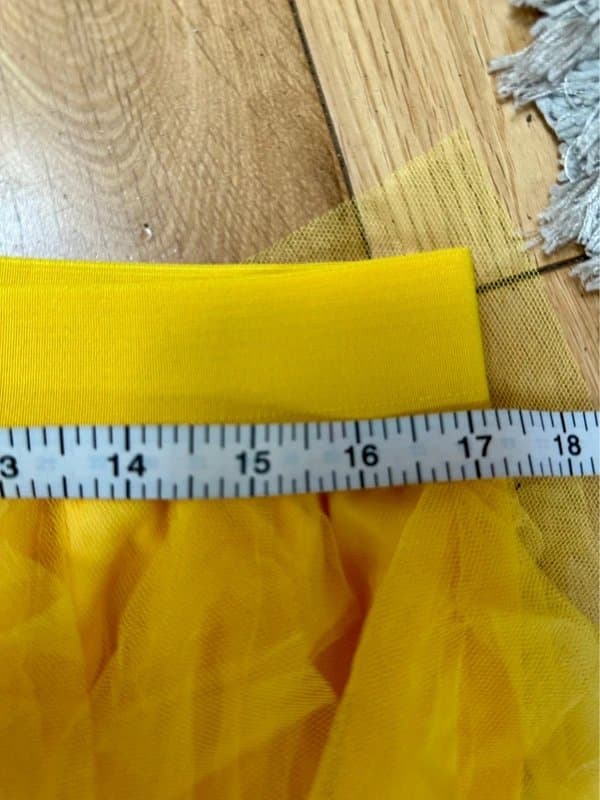 Tulle Stunning tulle net mesh chiffon ruffle festival skirt 16-18 uk
