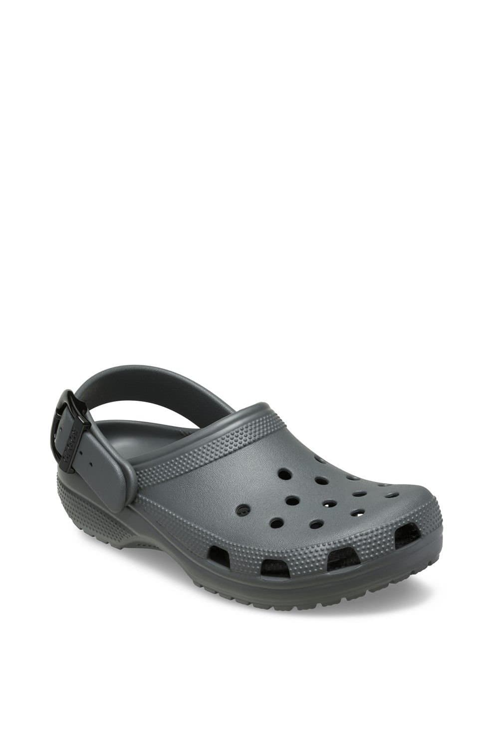 Crocs Crocs Women's Classic Buckle Clog in Dark Grey