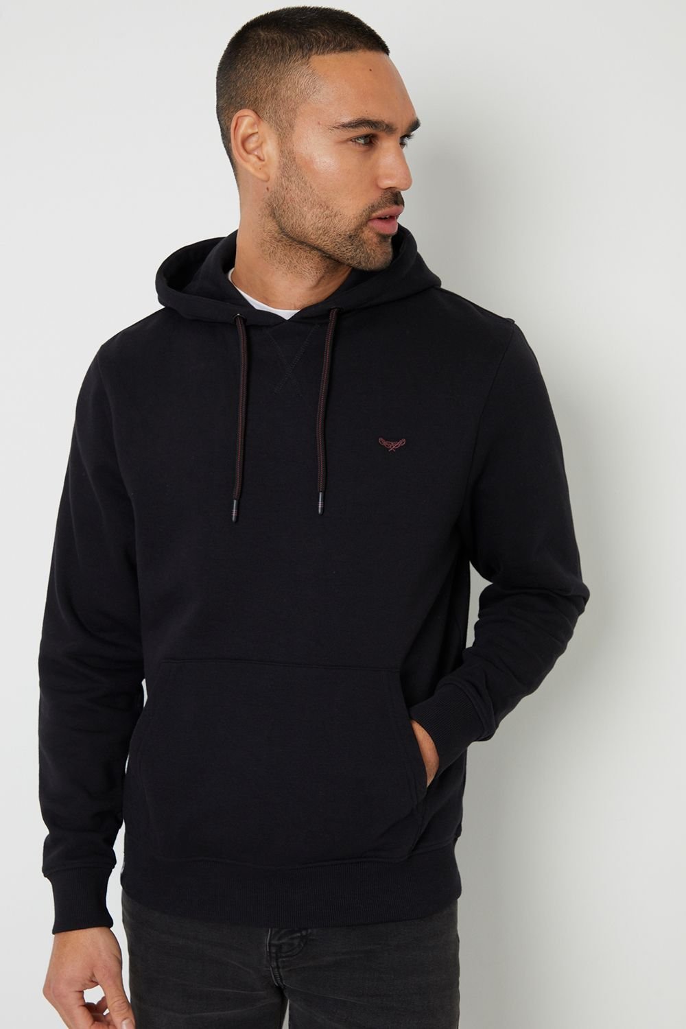 Threadbare Threadbare Men's Cotton Blend 'Clementine' Hoody in Black - 3