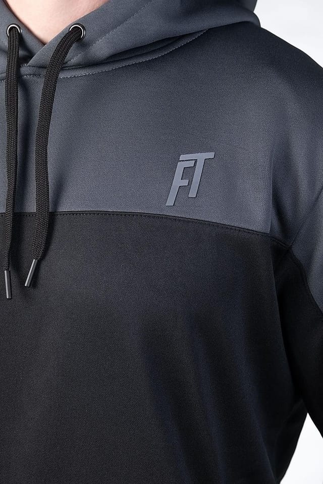 Foster Taylor Foster Taylor Men's Tech Fleece Oh Hoody in Charcoal - 2