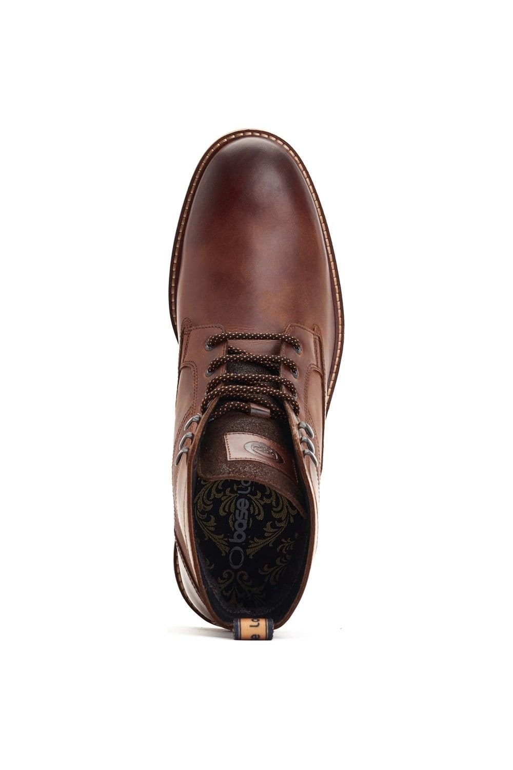 Base London Base London Men's Dickson Pull Up Boots in Brown - 4