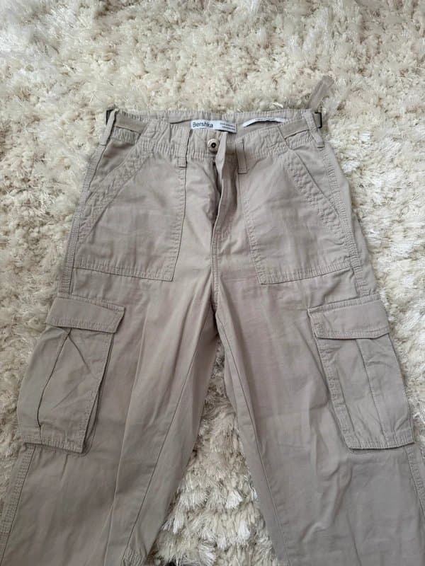 Bershka bershka straight cargo pants