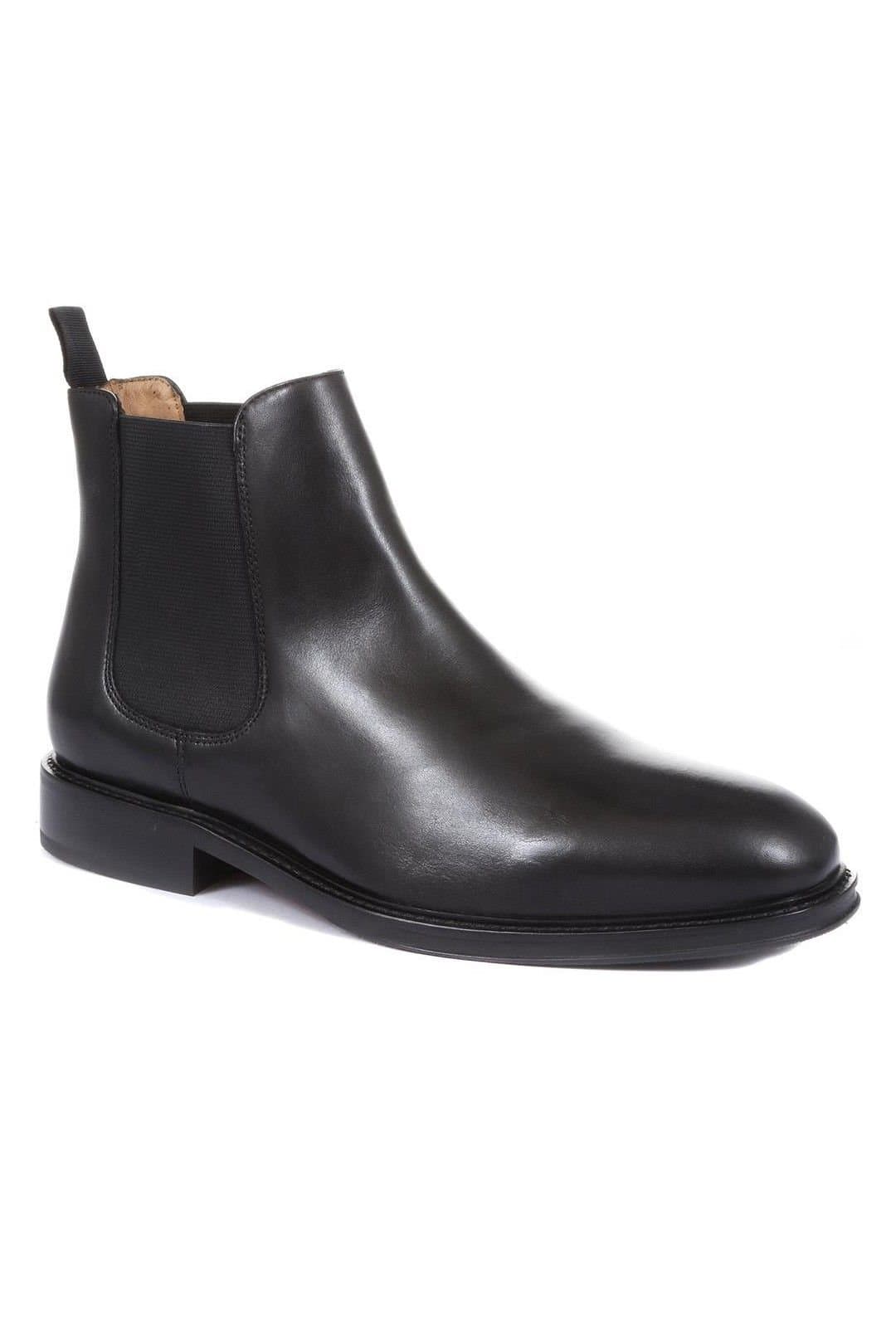 Jones Bootmaker Jones Bootmaker Men's Deakin Chelsea Boots in Black