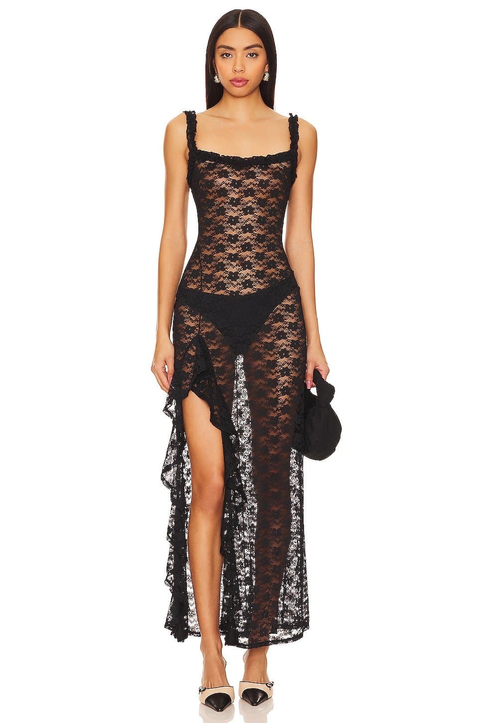 revolve Drew Sheer Maxi Dress