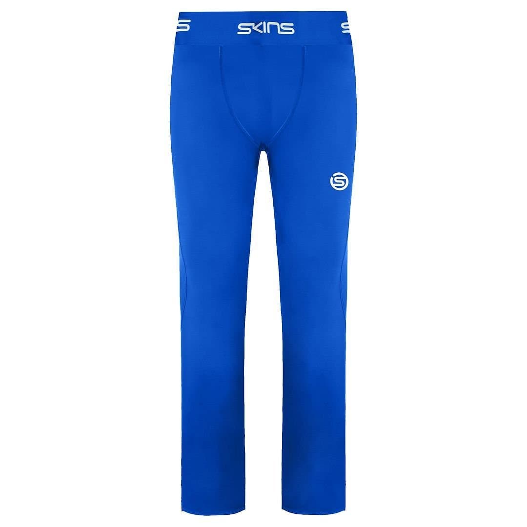 Skins Skins Men's Series-1 Stretch Waist Bright Blue Leggings
