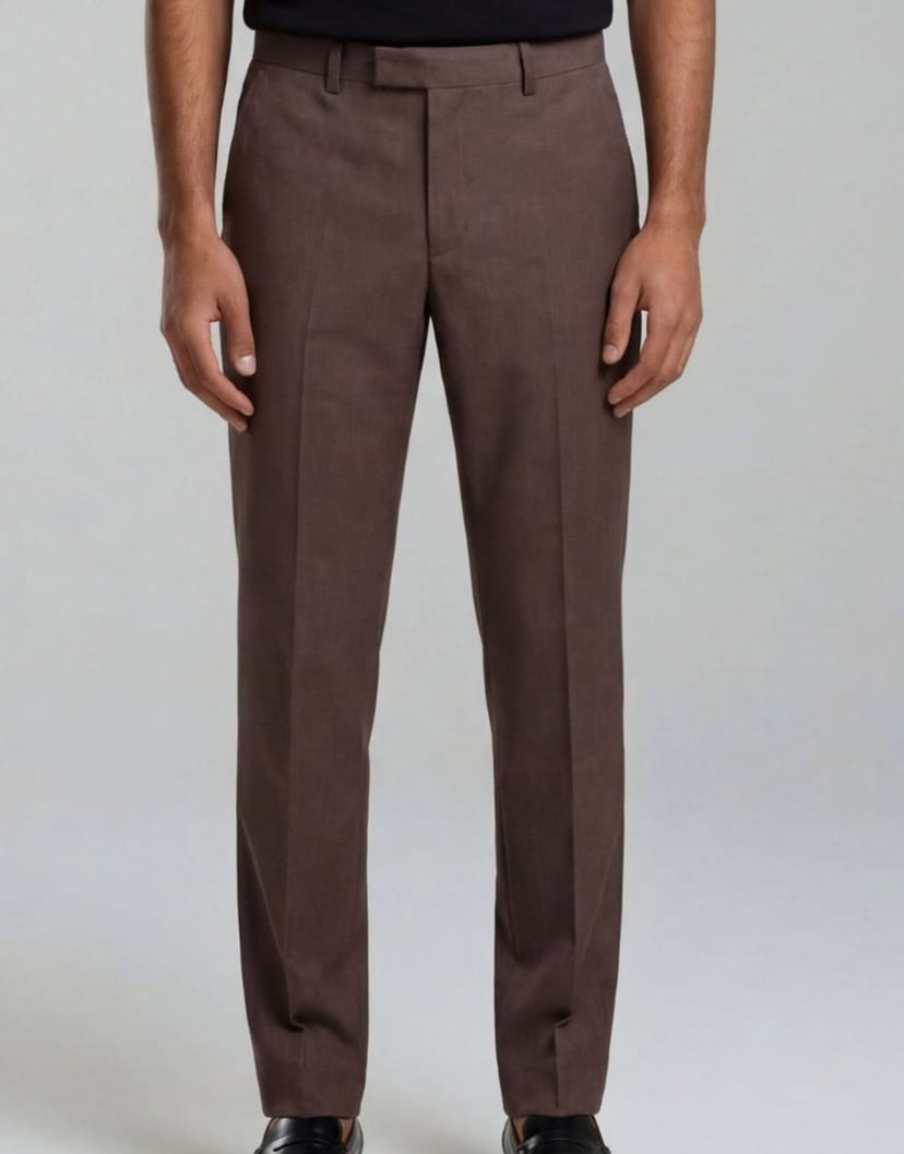 ASOS Harry Brown Giacomo slim fit suit trousers in brown - 1