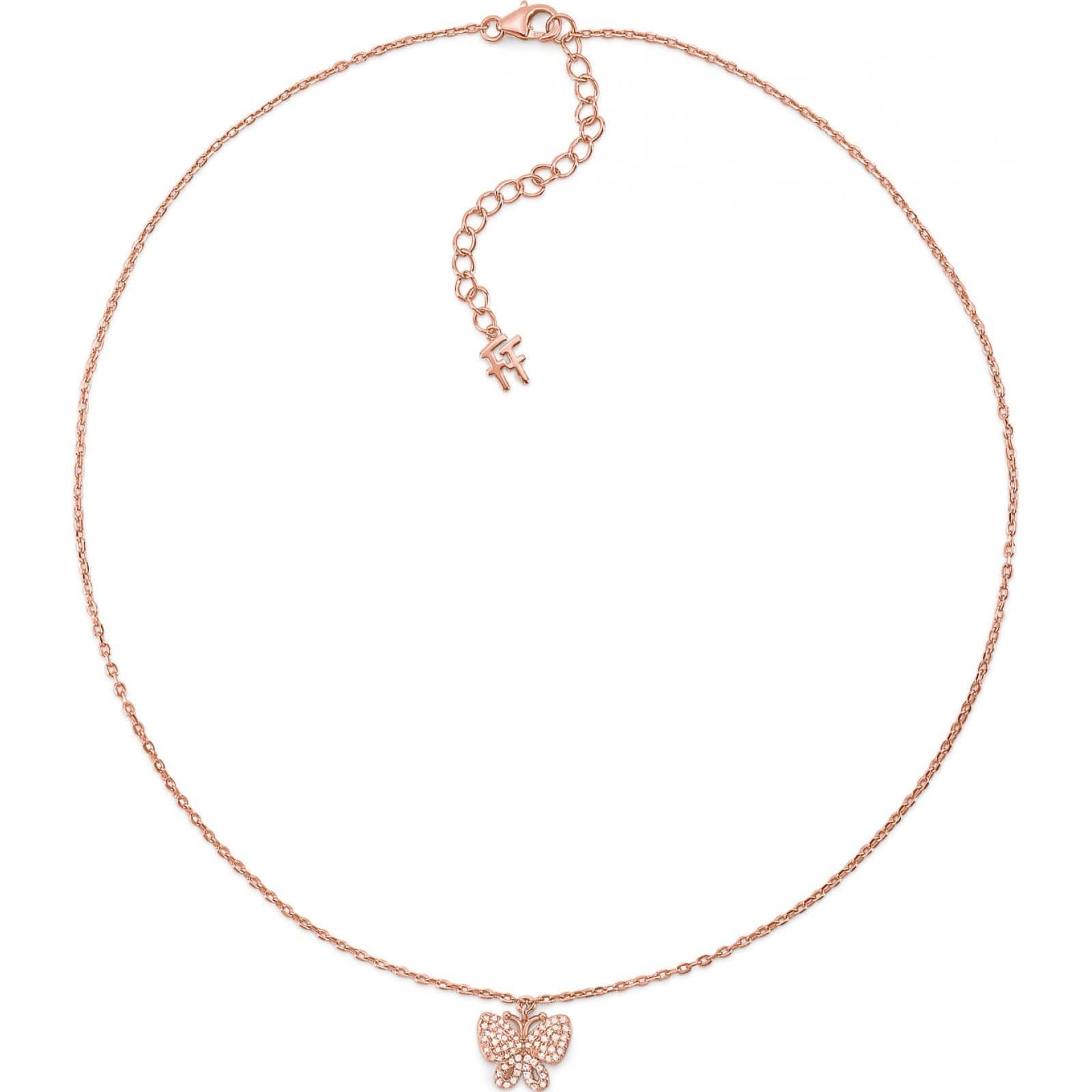Folli Follie Folli Follie Women's 3N17S058RC Necklace in Rose Gold