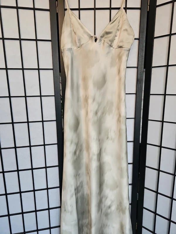Bershka Satin Bershka strappy dress size S
