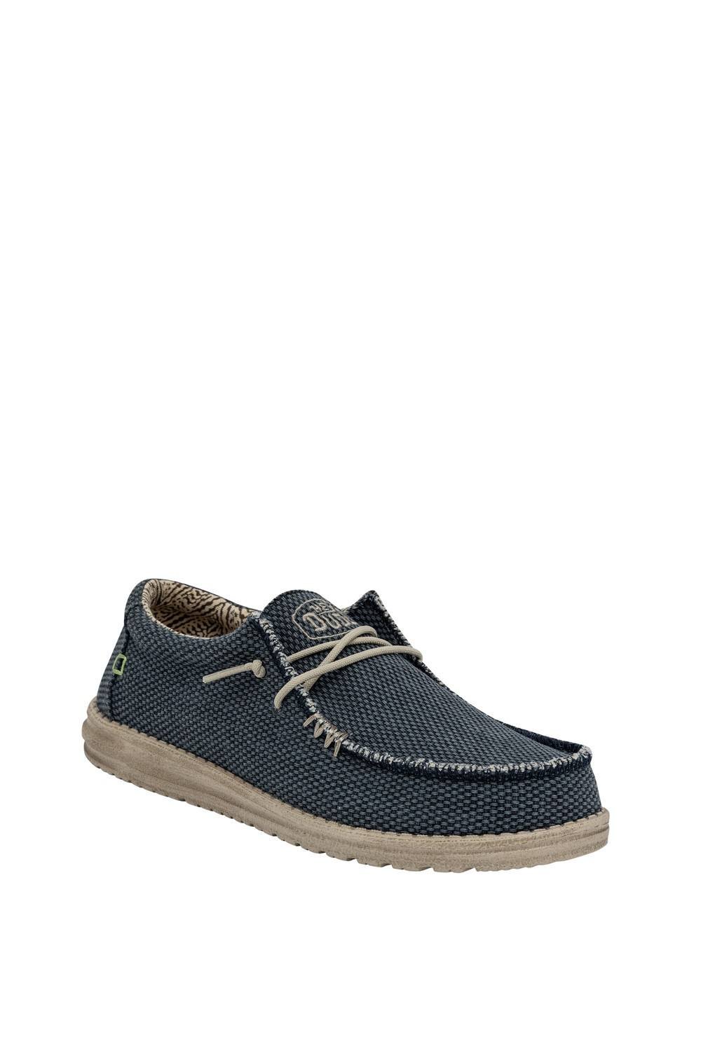 HEYDUDE HEYDUDE Men's Wally Braided Slip on Shoe in Blue - 2