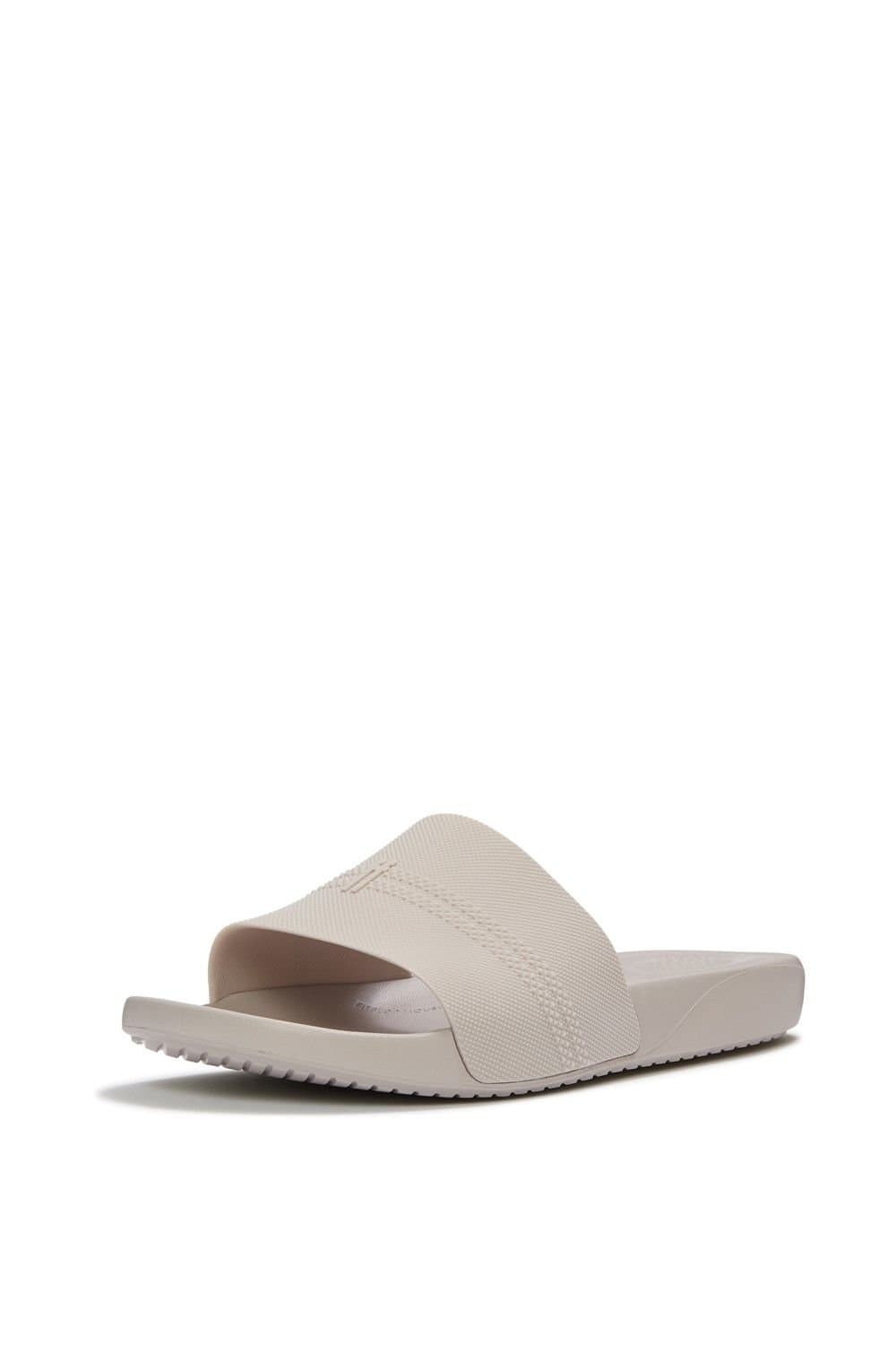 FitFlop FitFlop Men's iQushion Pool Slides in Pale Grey