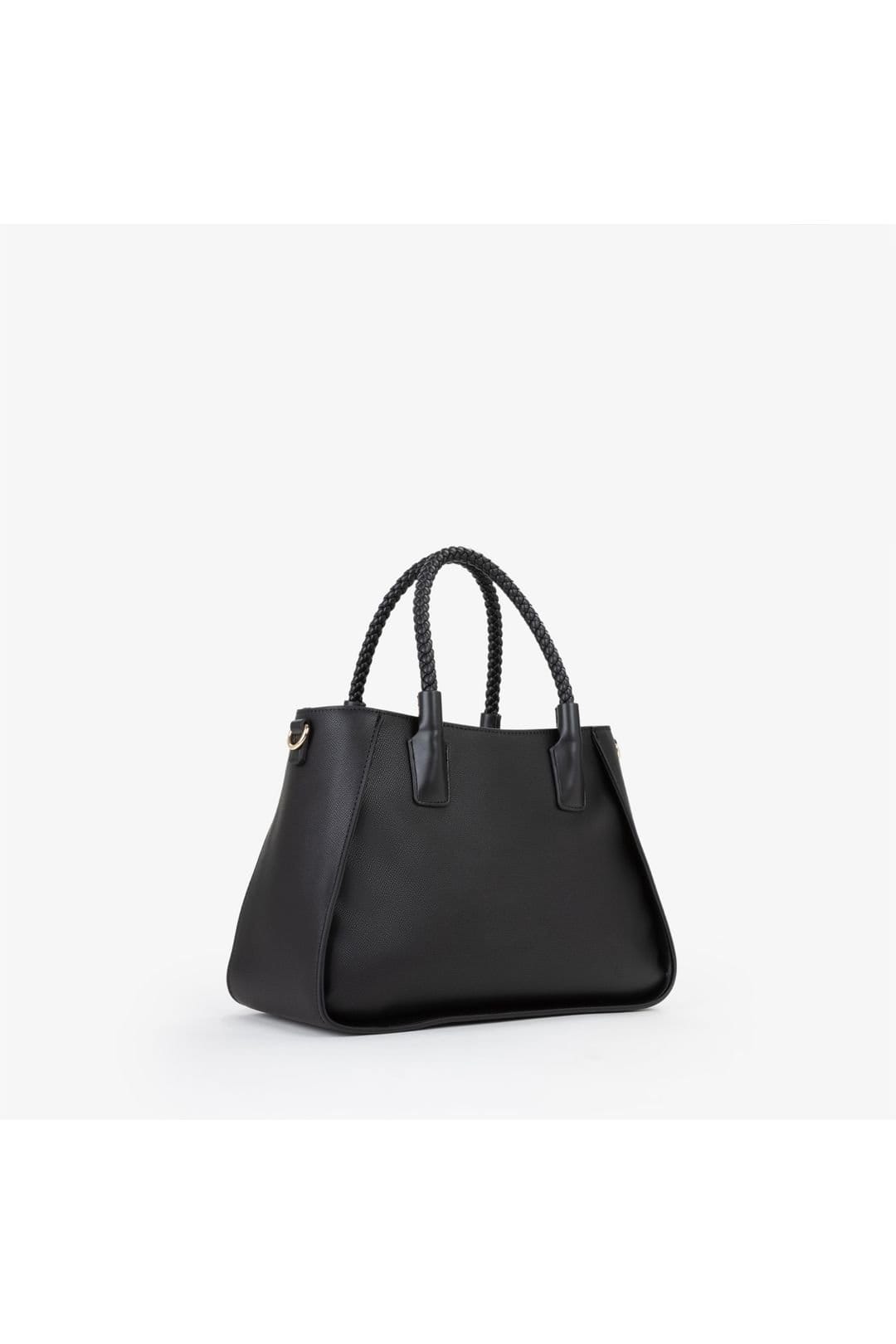 Valentino Valentino Women's Eris Shopper Braided Handle Black - 4