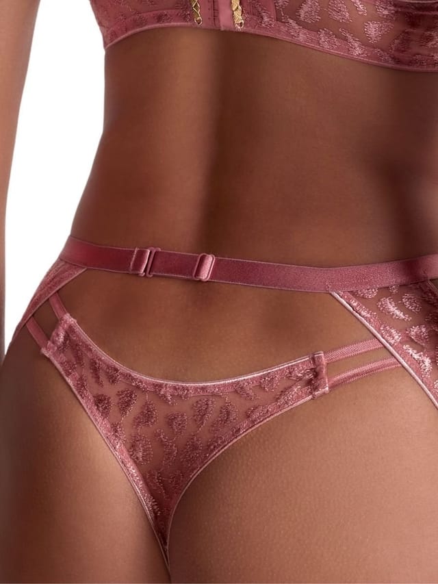 Aubade Aubade Women's Crazy In Love Tanga in Pink - 2