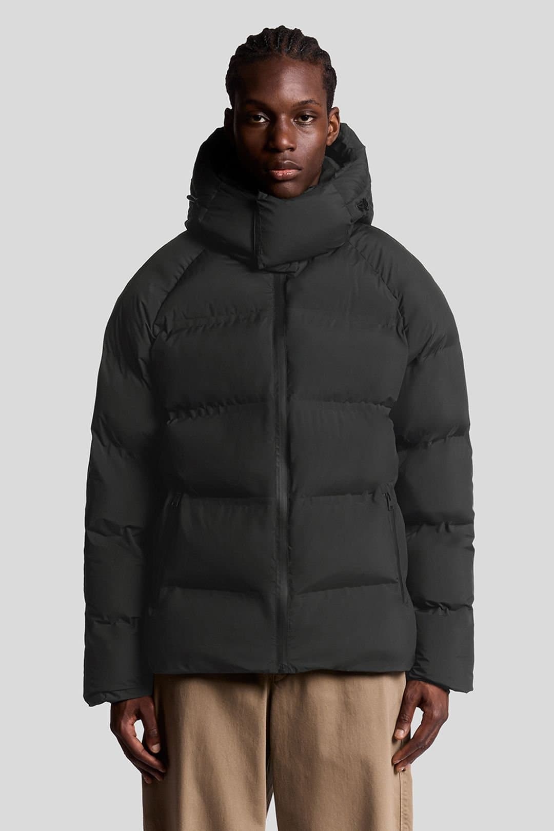 Lyle & Scott Lyle & Scott Men's Welded Wadding Jacket Jet Black