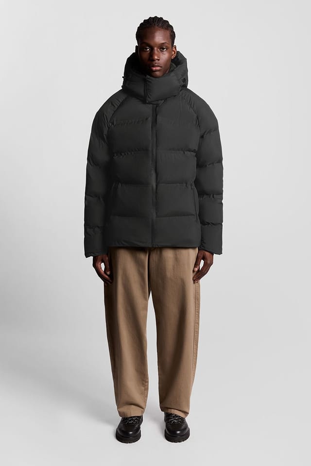 Lyle & Scott Lyle & Scott Men's Welded Wadding Jacket Jet Black - 2