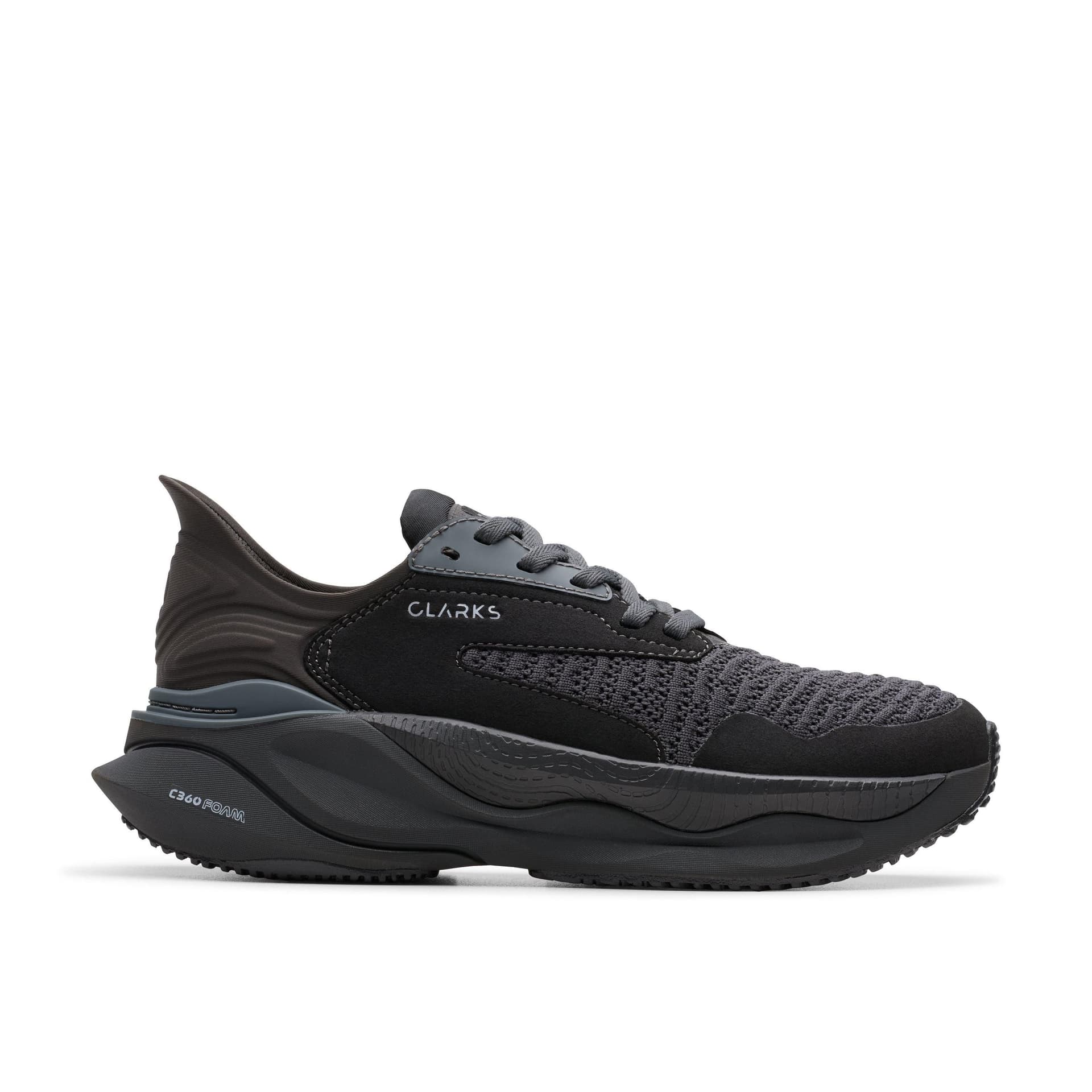 Clarks Clarks Women's Pace Black Walking Trainers