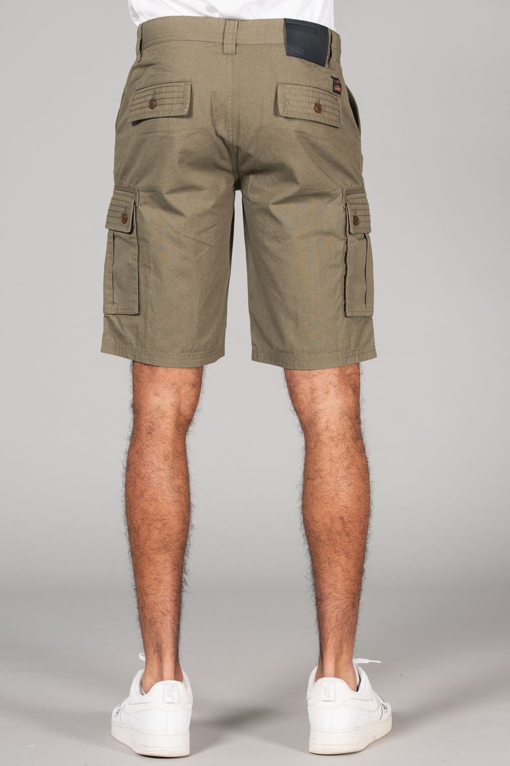Tokyo Laundry Tokyo Laundry Men's Cotton Cargo-Style Short with Pockets in Olive - 2