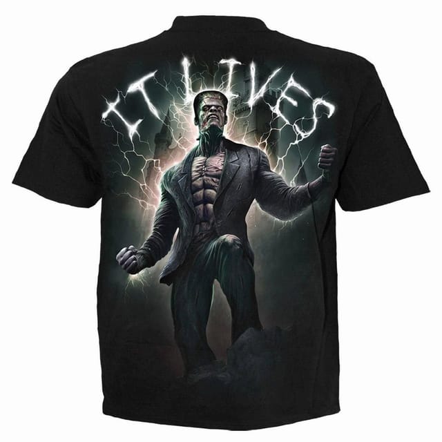 Spiral Spiral Men's IT LIVES - T-Shirt Black - 2
