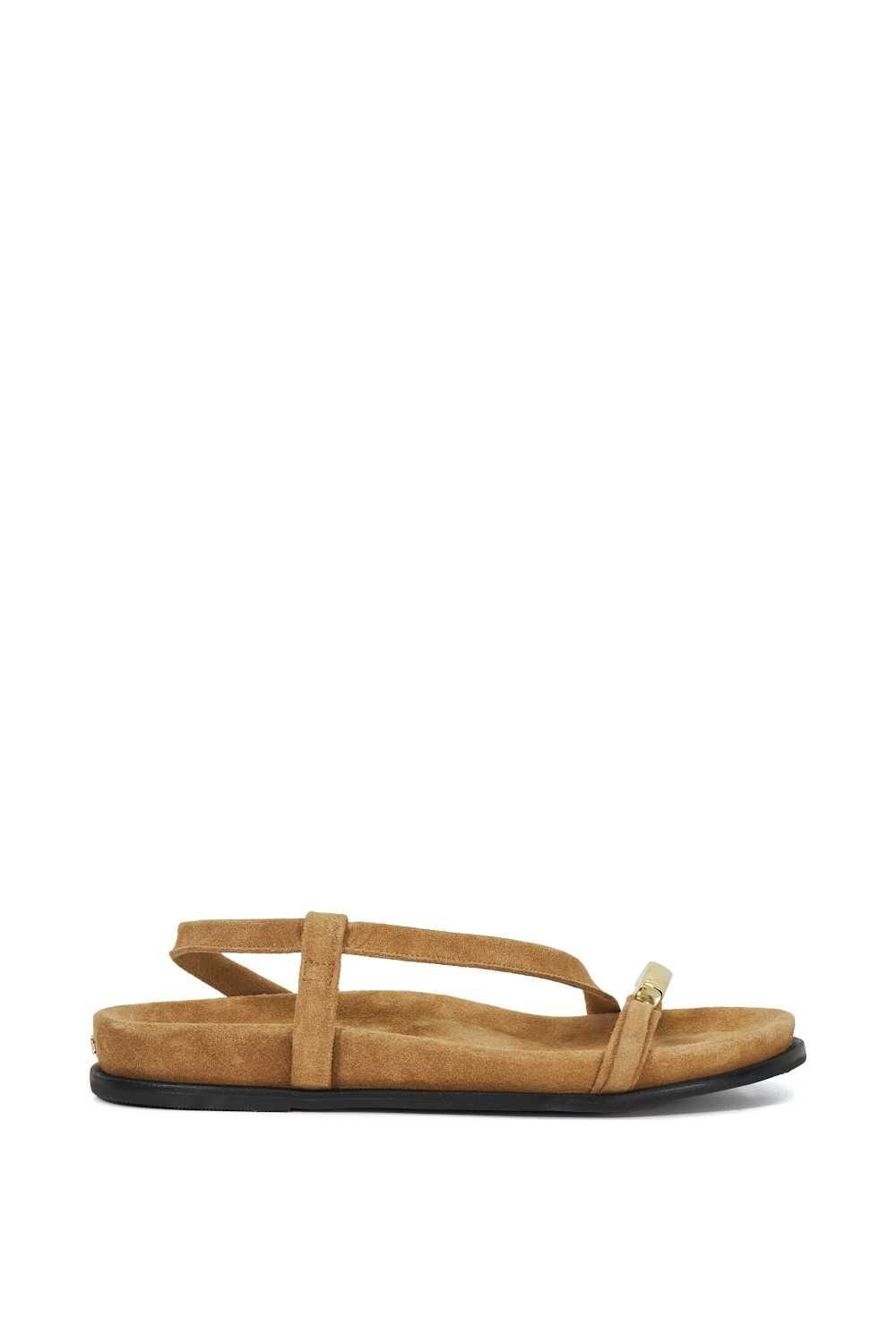 Dune London Dune London Women's 'Lyn' Suede Sandals in Natural - 3