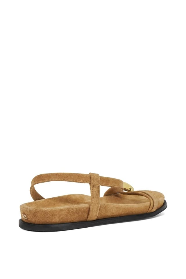 Dune London Dune London Women's 'Lyn' Suede Sandals in Natural - 3