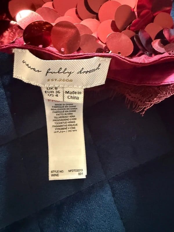 Never Fully Dressed Never fully dressed sequin bra - 1