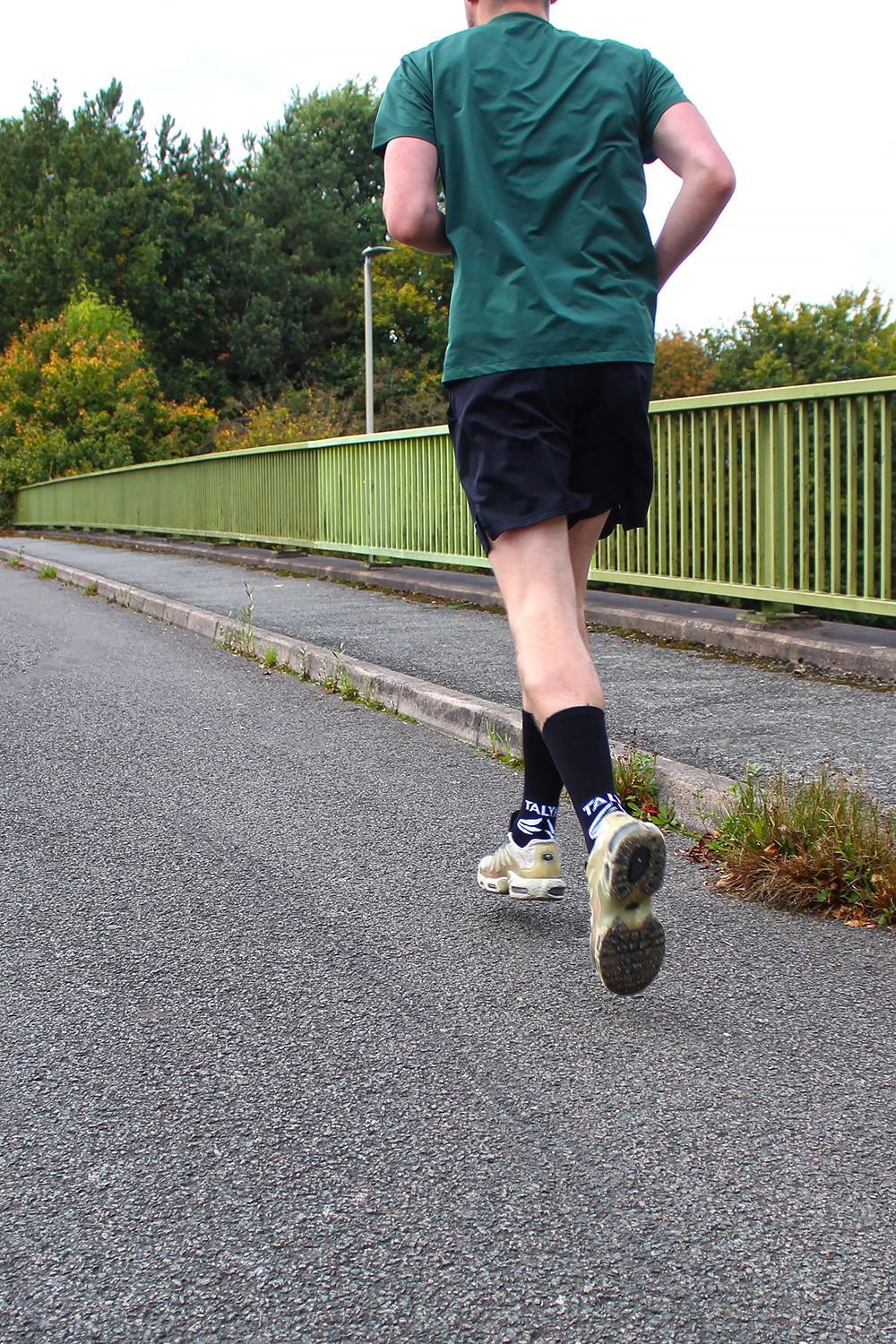TALYX TALYX Men's 12 Pack Bamboo Crew Reinforced Grip Socks in Black - 4