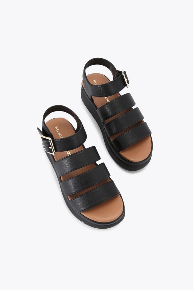 KG Kurt Geiger KG Kurt Geiger Women's 'Daisy Cage' Sandals in Black - 2
