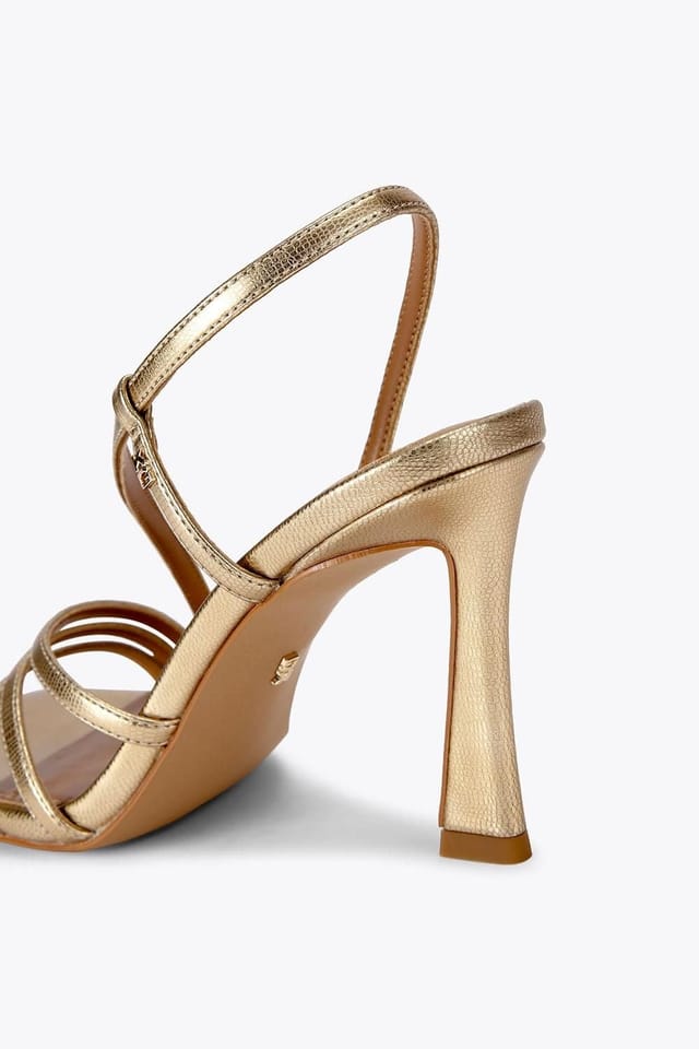 KG Kurt Geiger KG Kurt Geiger Women's 'Sweetie Sandal' Heels in Gold - 3