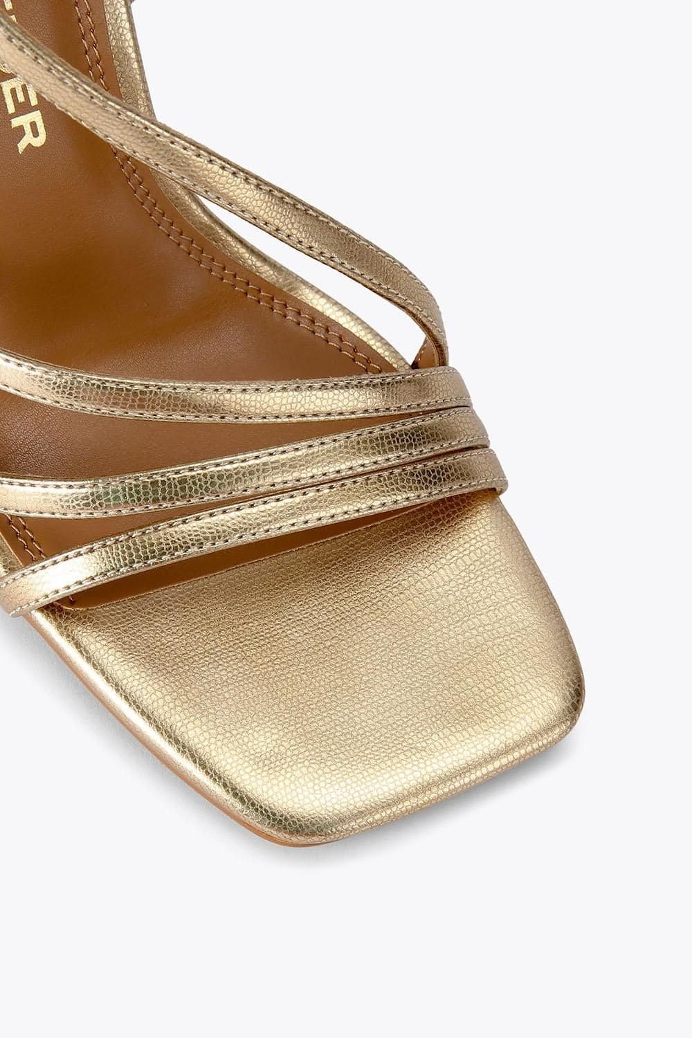 KG Kurt Geiger KG Kurt Geiger Women's 'Sweetie Sandal' Heels in Gold - 4