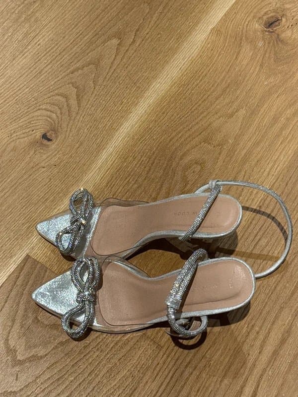 New Look Sparkle Bow Heels
