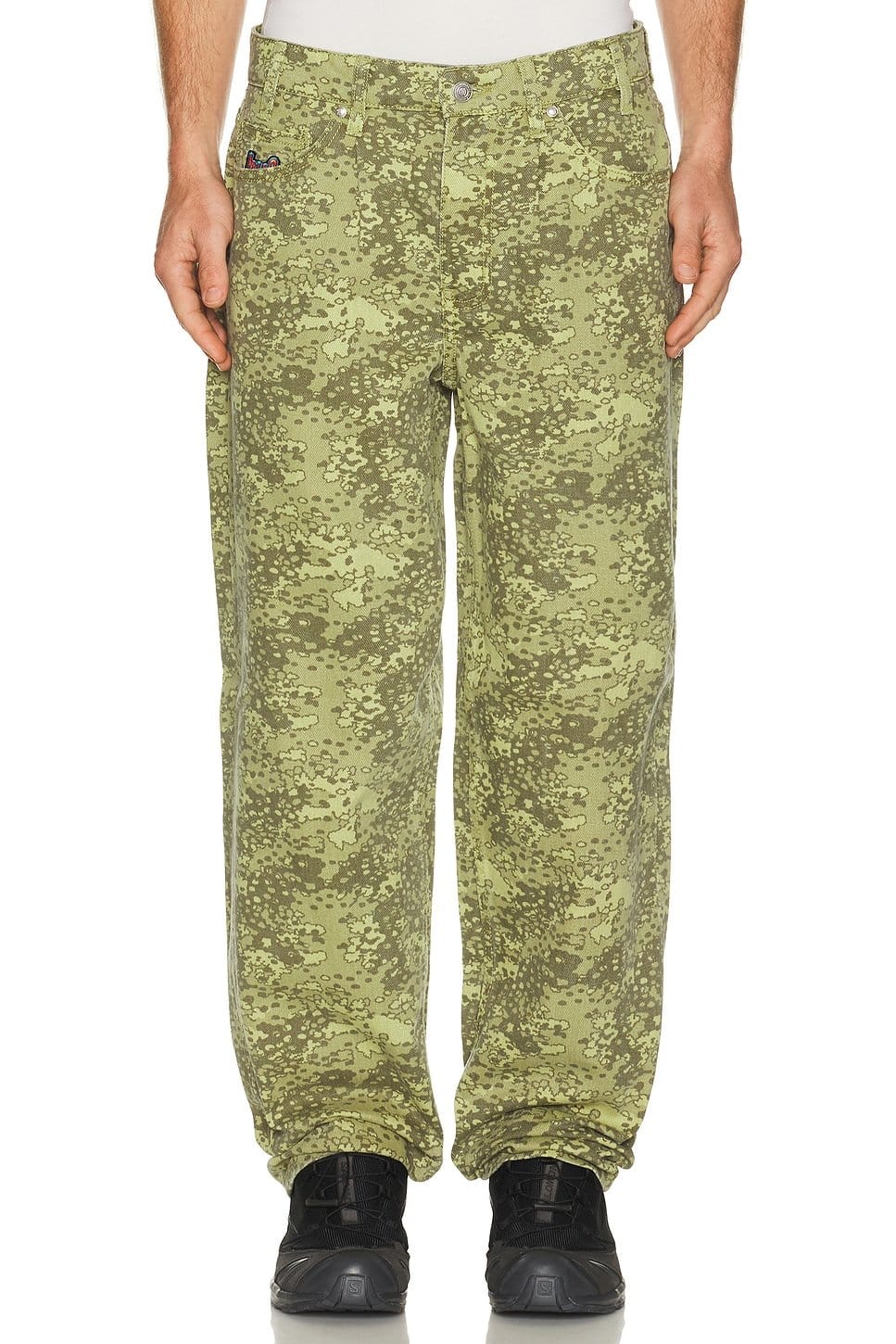 Revolve Green Camo Pants by HUF