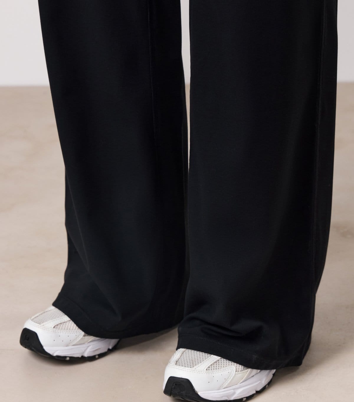 Gym King Women's Black 365 Lightweight Straight Leg Yoga Trousers Gym King New Look - 4