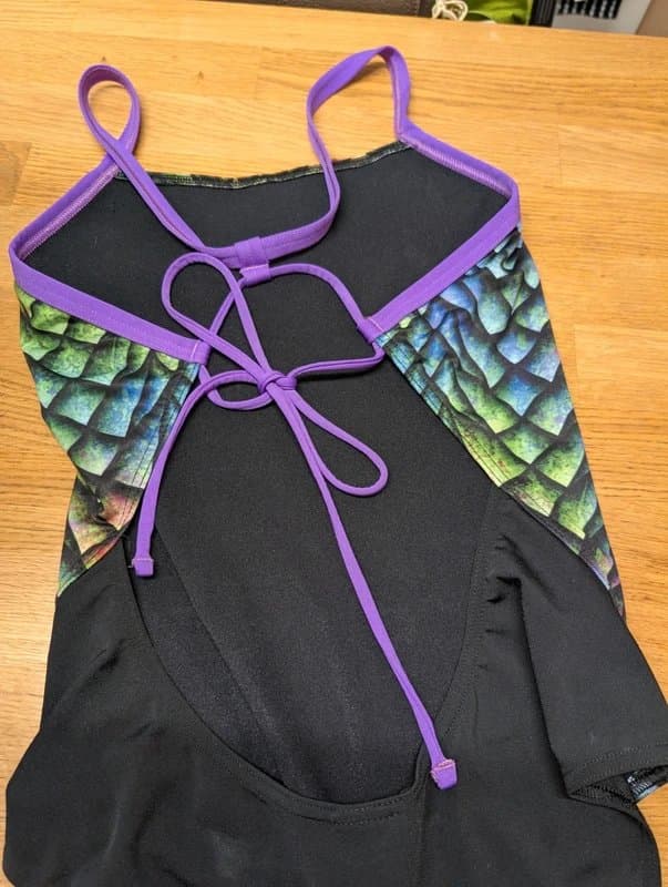 Michael Phelps Michael Phelps tie back swimming costume 34