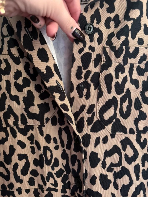 ASOS ASOS leopard flared jumpsuit - 1