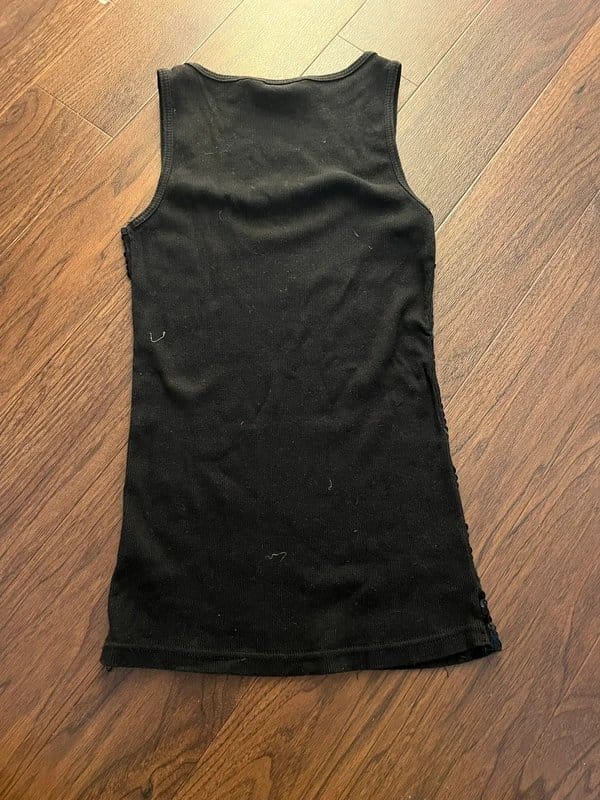 New Look Black Sequin Sleeveless Top