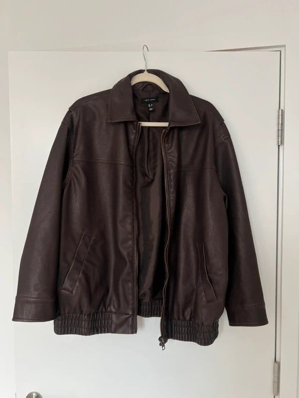 New Look Brown Leather Jacket