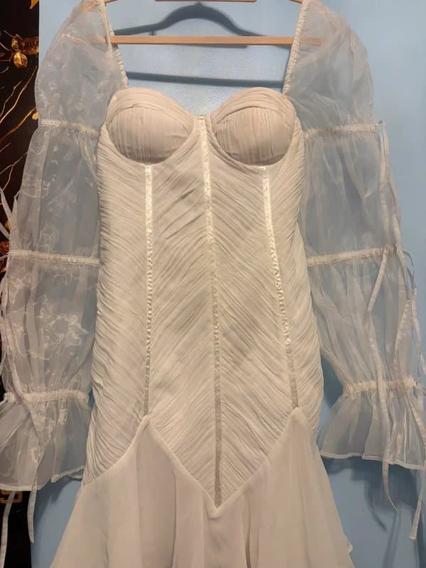 ASOS Asos Luxe White Dress