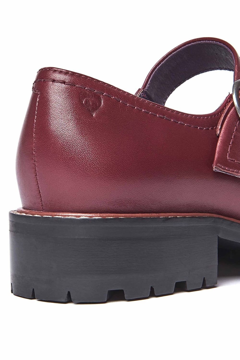 Moshulu Moshulu Women's Boyce' Flat Mary Jane Style Shoes in Red - 4