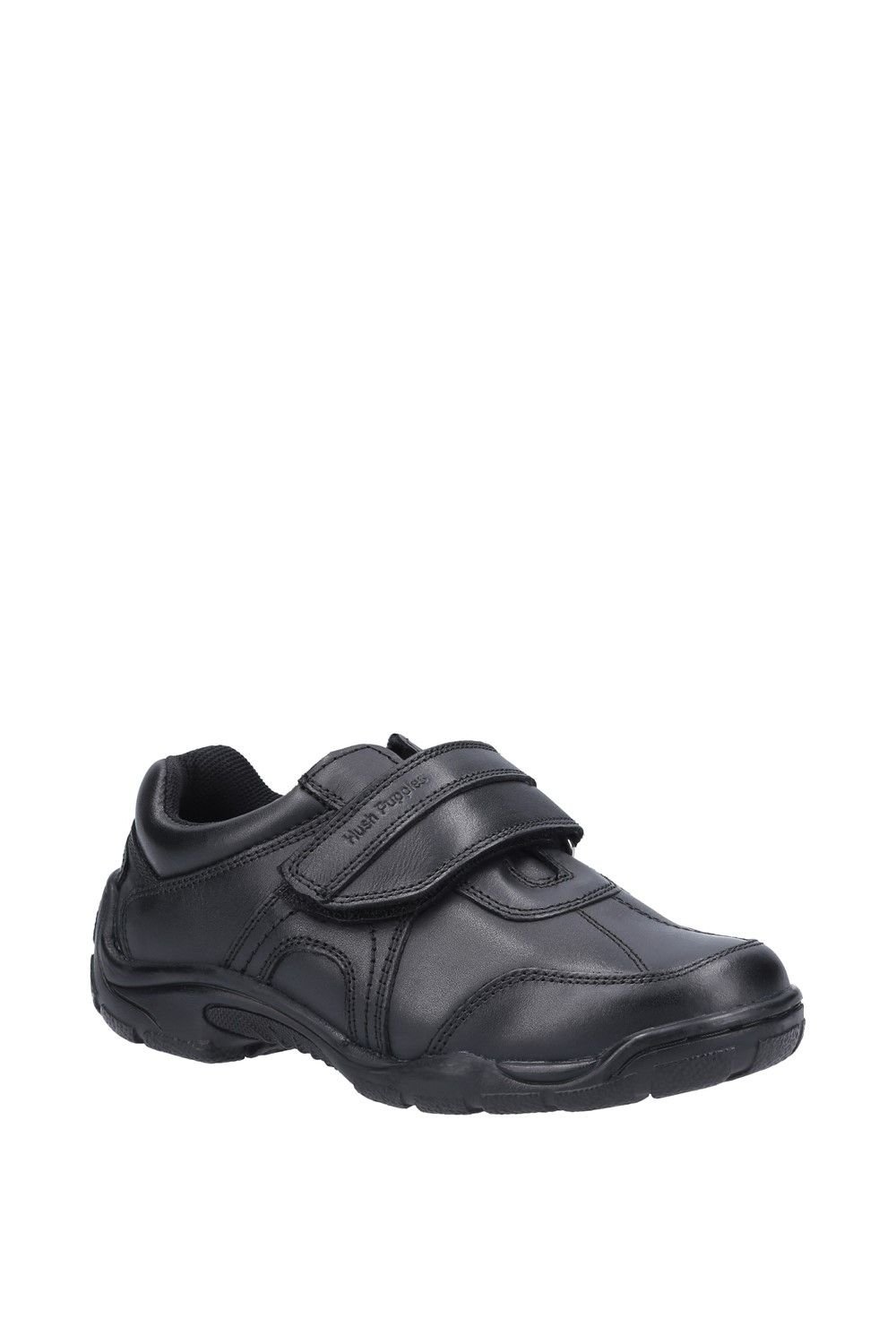 Hush Puppies Hush Puppies Men's 'Arlo Junior' Leather Trainers in Black - 1