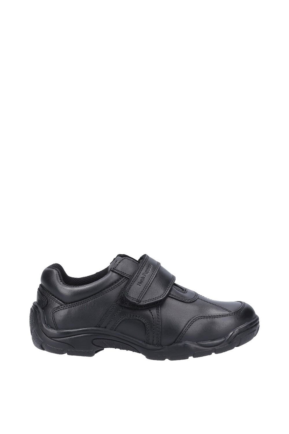 Hush Puppies Hush Puppies Men's 'Arlo Junior' Leather Trainers in Black - 4