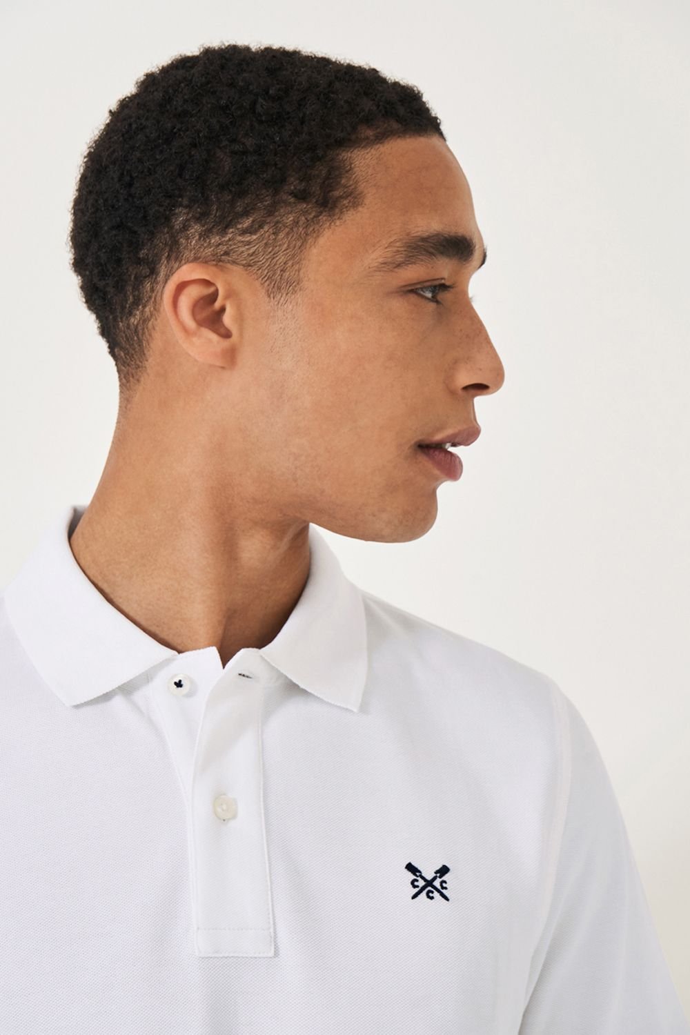 Crew Clothing Crew Clothing Men's Classic Pique Polo White - 4