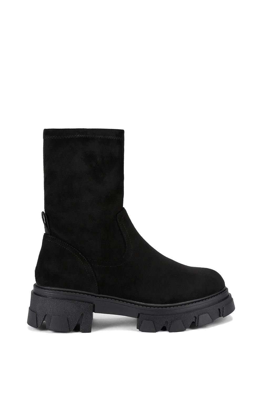 Carvela Carvela Women's 'Explorer Sock' Fabric Boots in Black