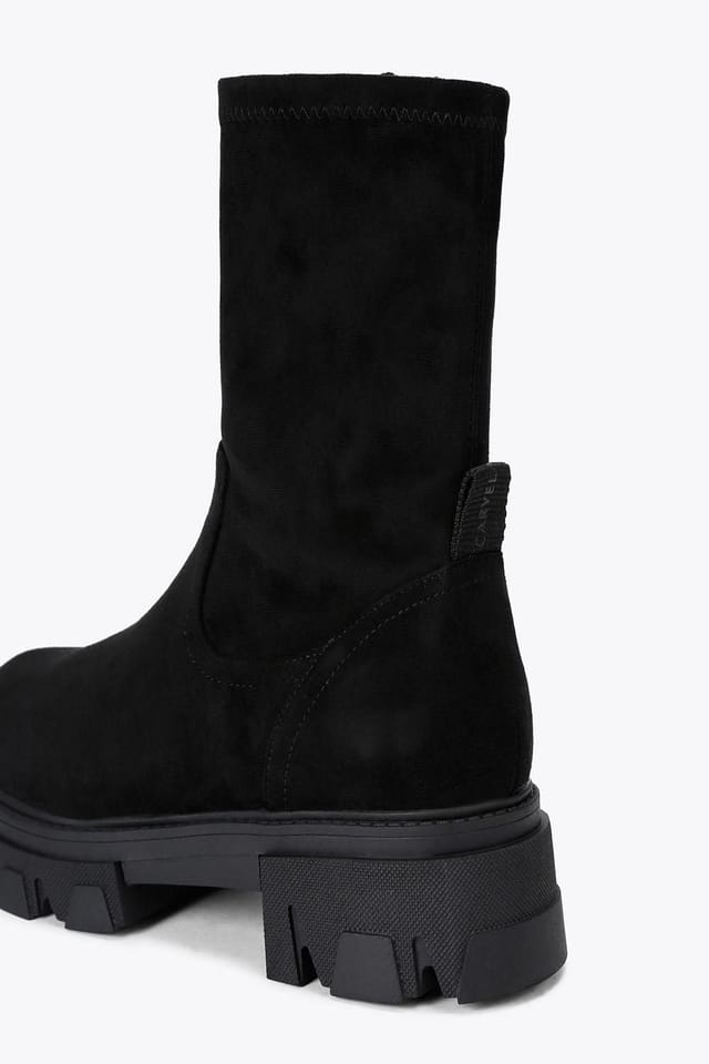 Carvela Carvela Women's 'Explorer Sock' Fabric Boots in Black - 3